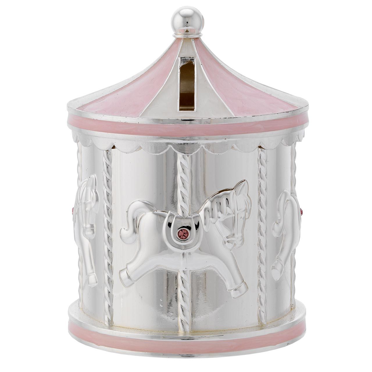 SALVADANAIO GIOSTRA 8x13 ROSA